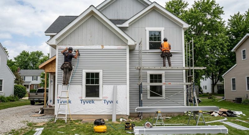 Dutch Lap Siding Installation in Stamford, CT