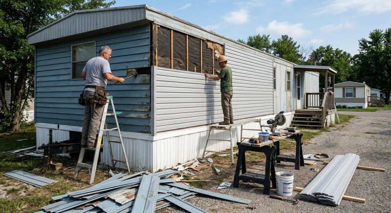 Damaged Siding Replacement in Stamford, CT